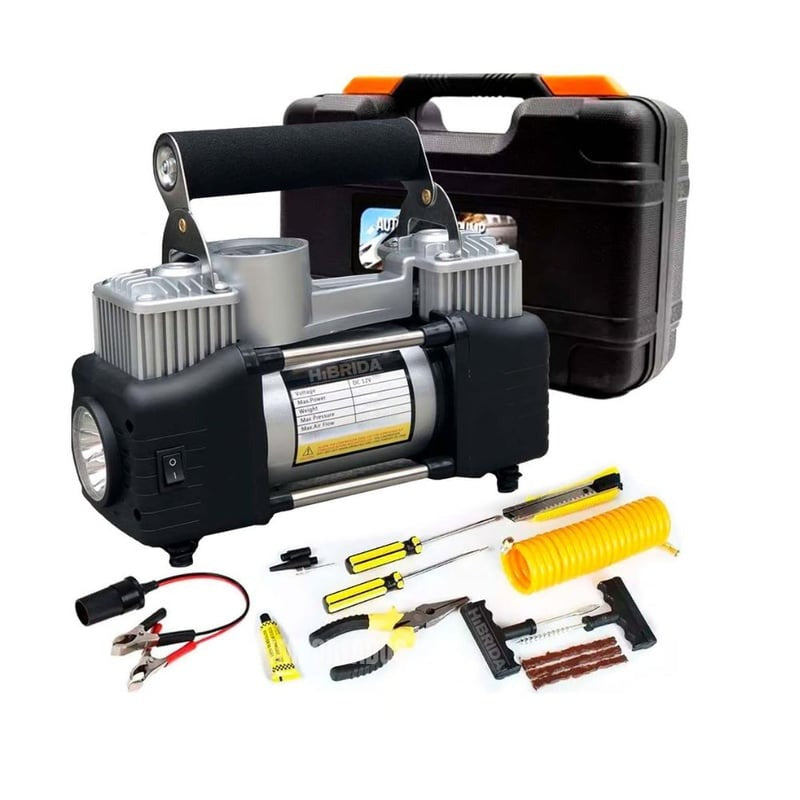 Kit compresor de llantas