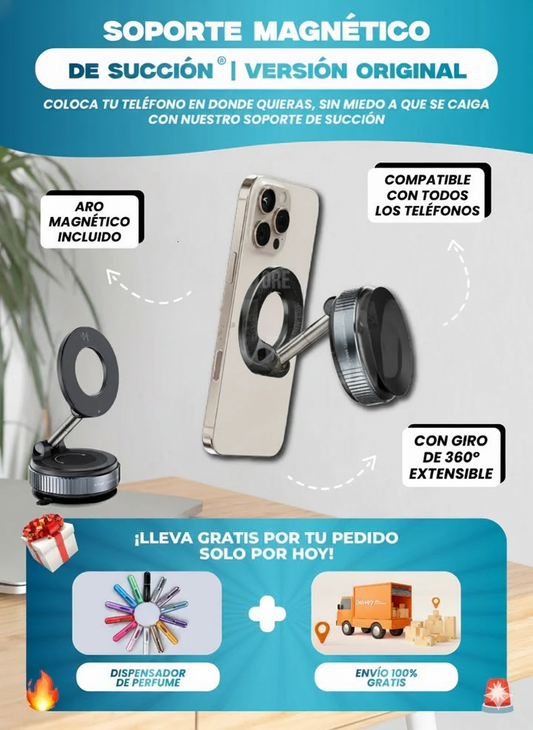Soporte magnetico 360°